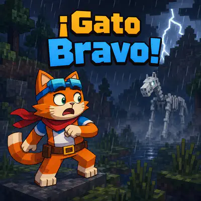 ¡Gato Bravo! | Libro ATAL de Minecraft nivel 18