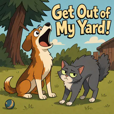Get Out of My Yard! | Bookbot Decodable Reader Level 55