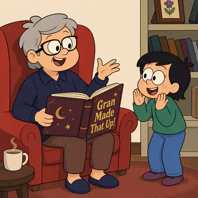 Gran Made That Up! | Bookbot Decodable Reader Level 7