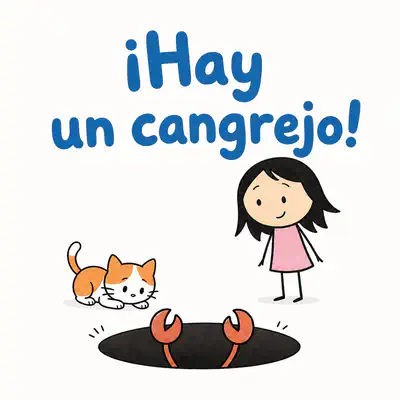 ¡Hay un cangrejo! | Libro ATAL de vida cotidiana nivel 18