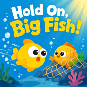Hold On, Big Fish! | Bookbot Decodable Reader Level 69