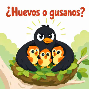¿Huevos o gusanos? | Libro ATAL de animales nivel 49