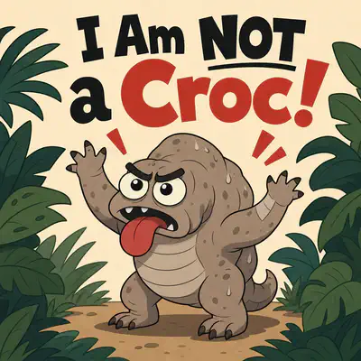 I Am NOT a Croc! | Bookbot Decodable Reader Level 36