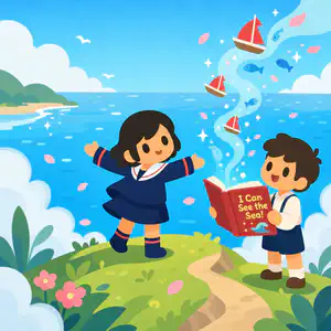 I Can See the Sea! | Bookbot Decodable Reader Level 34