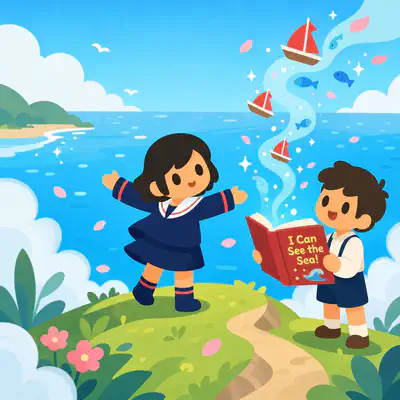 I Can See the Sea! | Bookbot Decodable Reader Level 34