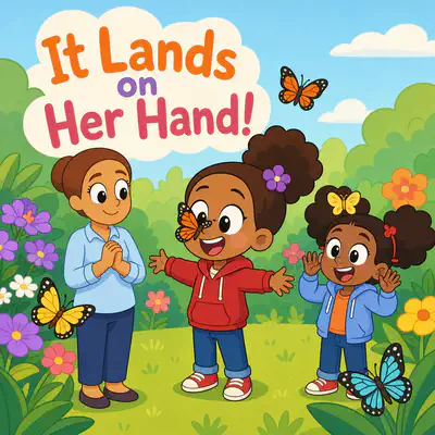 It Lands on Her Hand! | Bookbot Decodable Reader Level 2