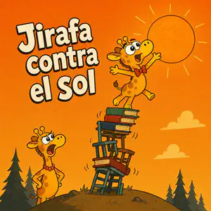 Jirafa contra el sol | Libro ATAL de animales nivel 64