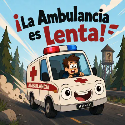 ¡La Ambulancia es lenta! | Libro ATAL de aventura nivel 14