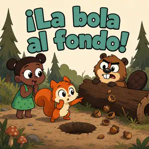 ¡La bola al fondo! | Libro ATAL de animales nivel 25