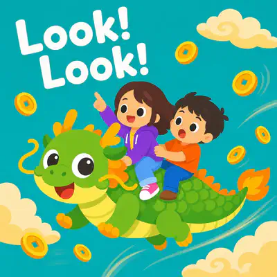 Look! Look! | Bookbot Decodable Reader Level 77