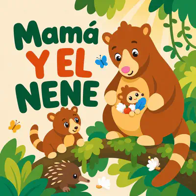 Mamá y el nene | Libro ATAL de animales nivel 19