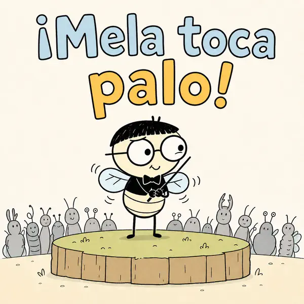 ¡Mela toca palo! | Libro ATAL de animales nivel 16