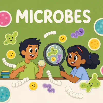 Microbes | Bookbot Decodable Reader Level 53