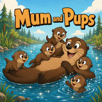 Mum and Pups | Bookbot Decodable Reader Level 4