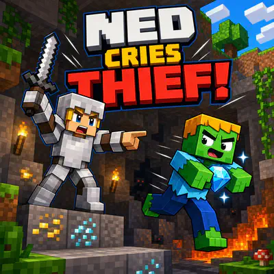 Ned Cries Thief! | Bookbot Decodable Reader Level 35