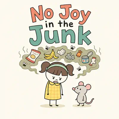No Joy in the Junk | Bookbot Decodable Reader Level 37