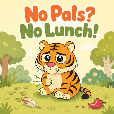 No Pals? No Lunch! | Bookbot Decodable Reader Level 35