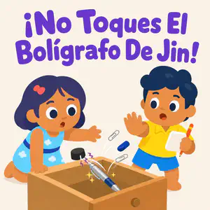 ¡No toques la pluma de Jin! | Libro ATAL de vida cotidiana nivel 6