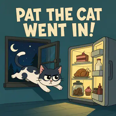 Pat the Cat Went In! | Bookbot Decodable Reader Level 2