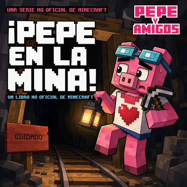 ¡Pepe en la mina! | Libro ATAL de Minecraft nivel 17