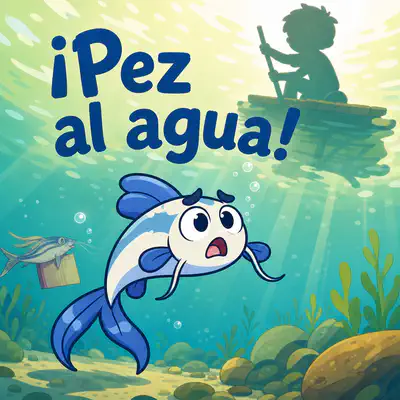 ¡Pez al agua! | Libro ATAL de vida cotidiana nivel 18