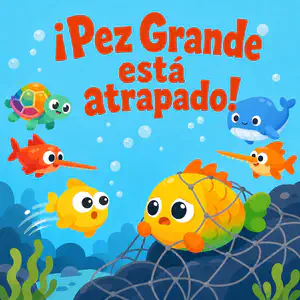 ¡Pez Grande está atrapado! | Libro ATAL de aventura nivel 36