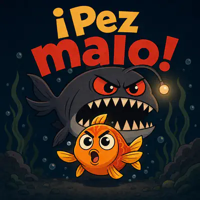 ¡Pez malo! | Libro ATAL de animales nivel 17