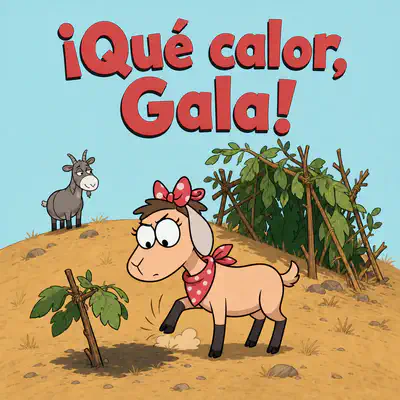 ¡Qué calor, Gala! | Libro ATAL de animales nivel 38
