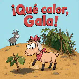 ¡Qué calor, Gala! | Libro ATAL de animales nivel 38