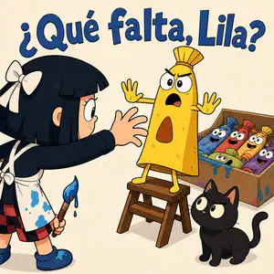 ¿Qué falta, Lila? | Libro ATAL de vida cotidiana nivel 61