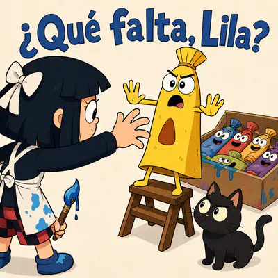 ¿Qué falta, Lila? | Libro ATAL de vida cotidiana nivel 61