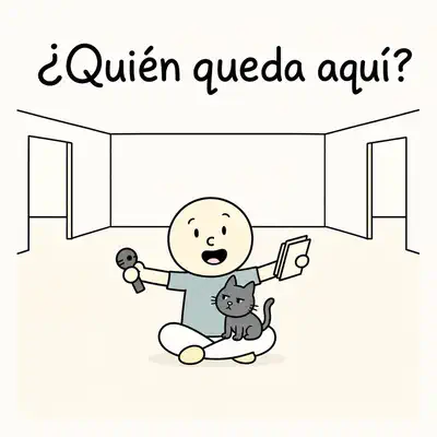 ¿Quién queda aquí? | Libro ATAL de vida cotidiana nivel 28