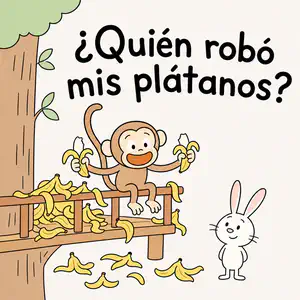¿Quién robó mis plátanos? | Libro ATAL de animales nivel 80