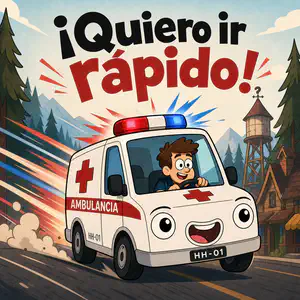 ¡Quiero ir rápido! | Libro ATAL de aventura nivel 70