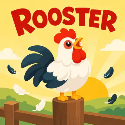 Rooster | Bookbot Decodable Reader Level 36