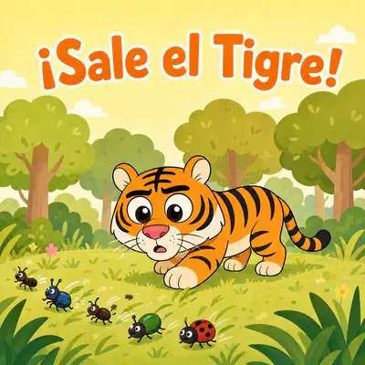 ¡Sale el Tigre! | Libro ATAL nivel 14