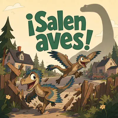 ¡Salen aves! | Libro ATAL de aventura nivel 10