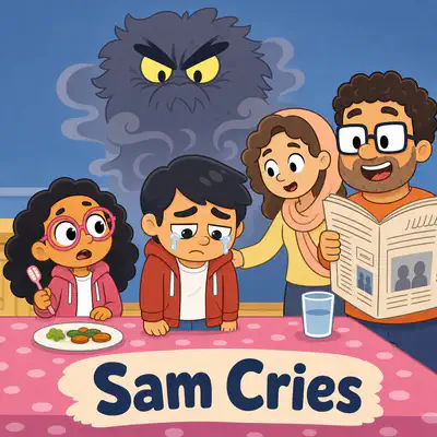 Sam Cries | Bookbot Decodable Reader Level 35