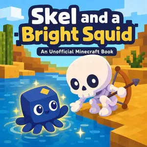 Skel and a Bright Squid | Bookbot Decodable Reader Level 50