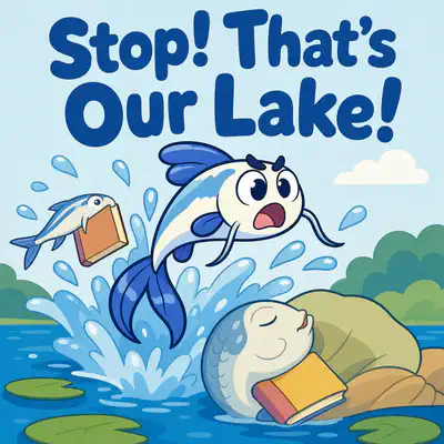 Stop! That's Our Lake! | Bookbot Decodable Reader Level 77
