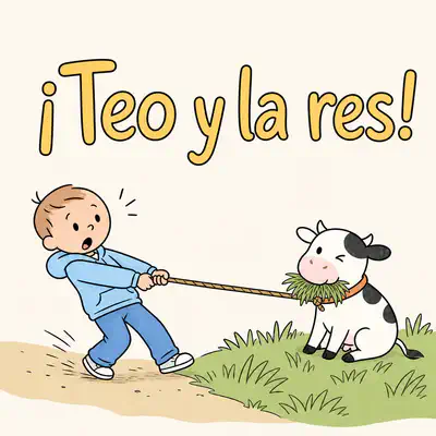 ¡Teo y la res! | Libro ATAL de vida cotidiana nivel 18