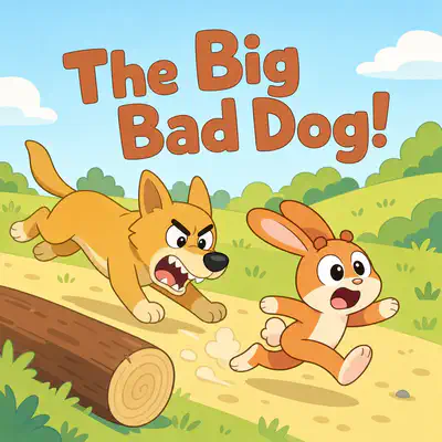 The Big Bad Dog! | Bookbot Decodable Reader Level 2