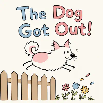 The Dog Got Out! | Bookbot Decodable Reader Level 75