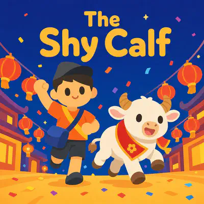 The Shy Calf | Bookbot Decodable Reader Level 4
