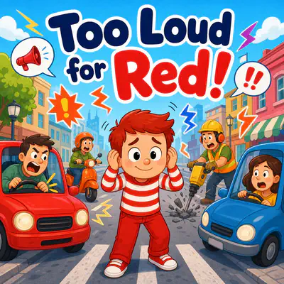 Too Loud for Red! | Bookbot Decodable Reader Level 37