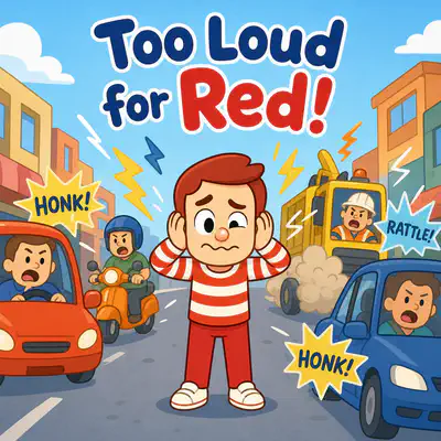 Too Loud for Red! | Bookbot Decodable Reader Level 80