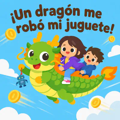 ¡Un dragón me robó mi juguete! | Libro ATAL de aventura nivel 68