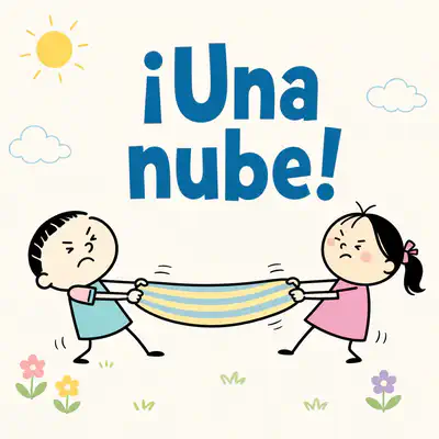¡Una nube! | Libro ATAL de vida cotidiana nivel 8
