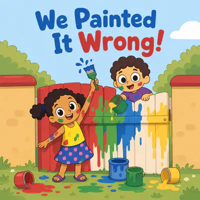 We Painted It Wrong! | Bookbot Decodable Reader Level 28