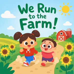 We Run to the Farm! | Bookbot Decodable Reader Level 4